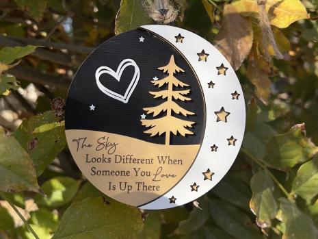 Sky Looks Different Hanging Memorial